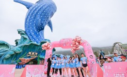 海蓝炫酷！“超级宠妳跑”之珠海长隆站欢乐开跑