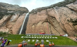 山水诗画之城演绝壁较量 长治太行山登山活动举行