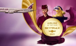 卡塔尔航空被Skytrax评为“2021年度最佳航空公司” 成史上首家六度获得这一业界至高荣誉的航司